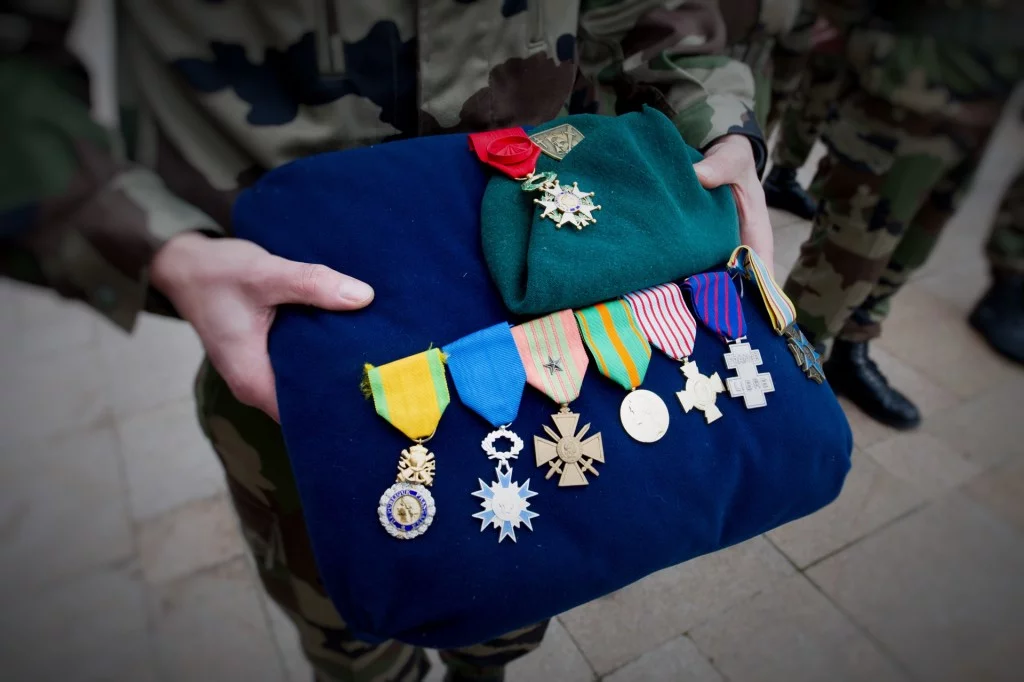 Les décorations de Paul Chouteau