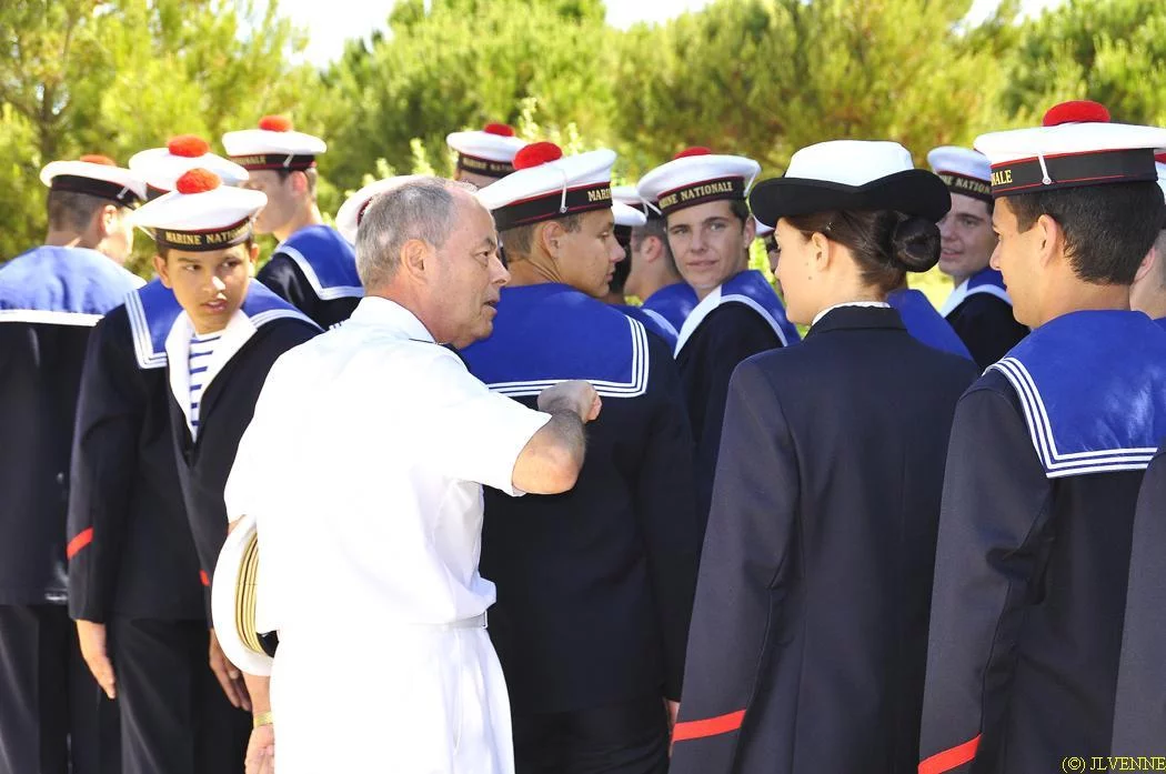 Les stagiaires de la préparation militaire marine de La Seyne-sur-mer reçoivent leur brevet