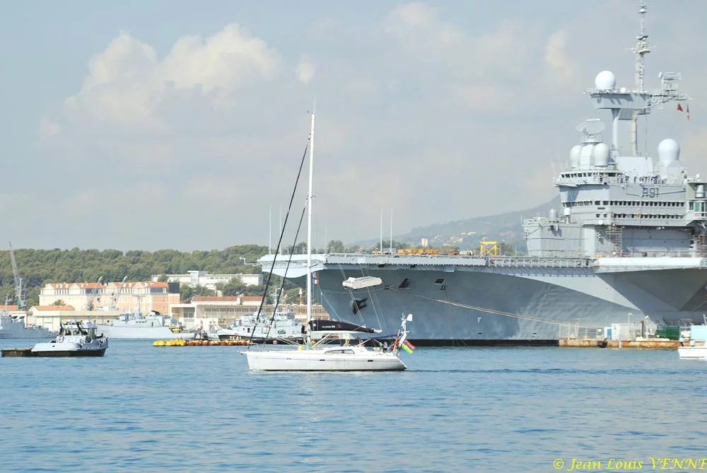 Essais des catapultes du Charles de Gaulle