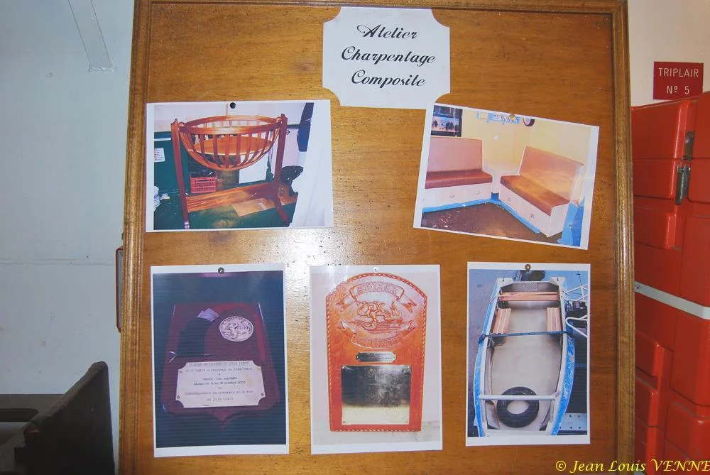 L'atelier charpentage