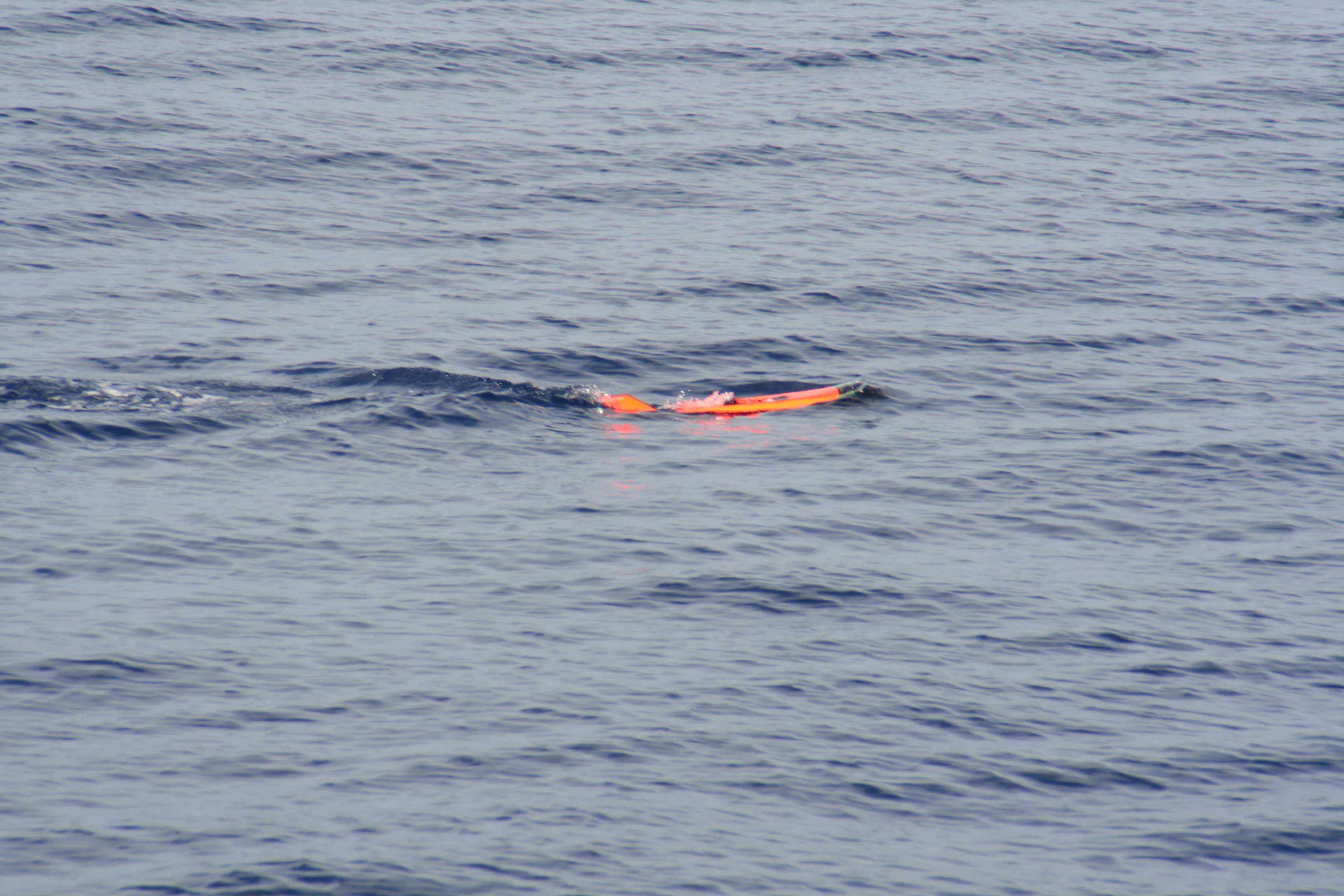 Le drone SeaFox revient vers le Fulda