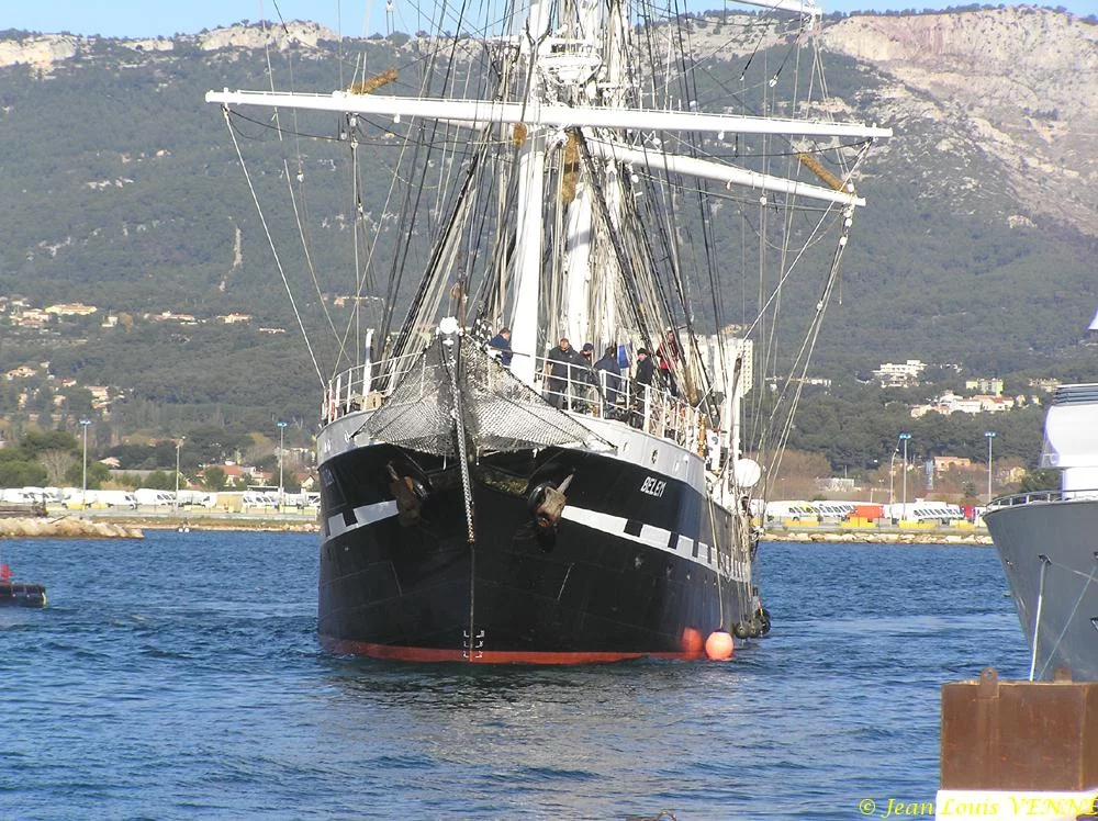 Hivernage à La Seyne sur Mer pour le Bélem et son équipage