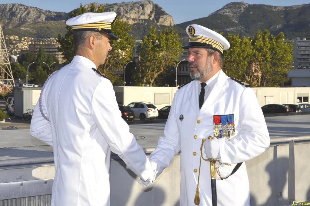 Prise de commandement de la flottille amphibie