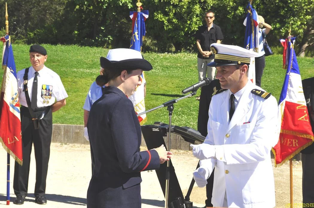 Les stagiaires de la préparation militaire marine de La Seyne-sur-mer reçoivent leur brevet