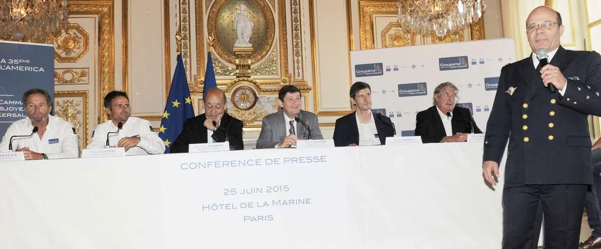 America’s Cup : la Marine nationale accueille l’« équipe France »