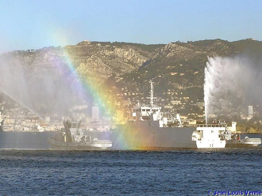 Arrivée de l'Alizé