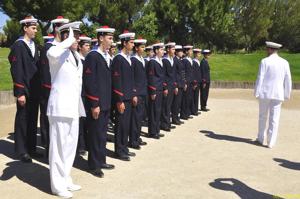 Les stagiaires de la préparation militaire marine de La Seyne-sur-mer reçoivent leur brevet