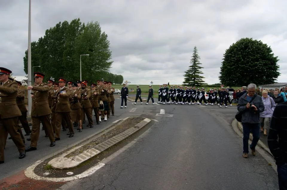 La PMM Caen-Epron participe aux cérémonie du débarquement