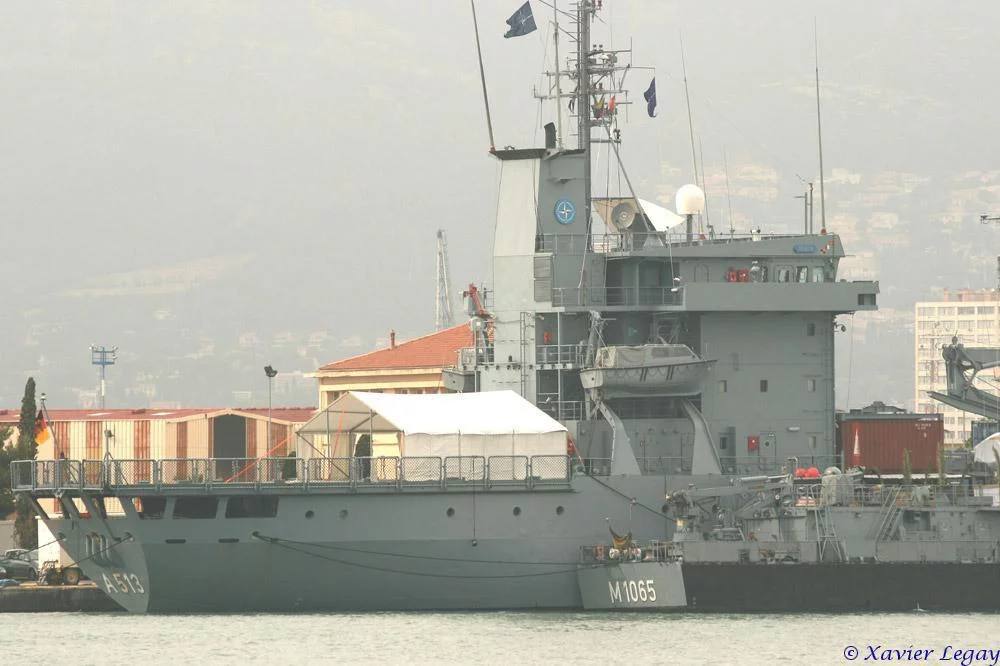Le groupe de chasseurs de mines de l’OTAN à Toulon