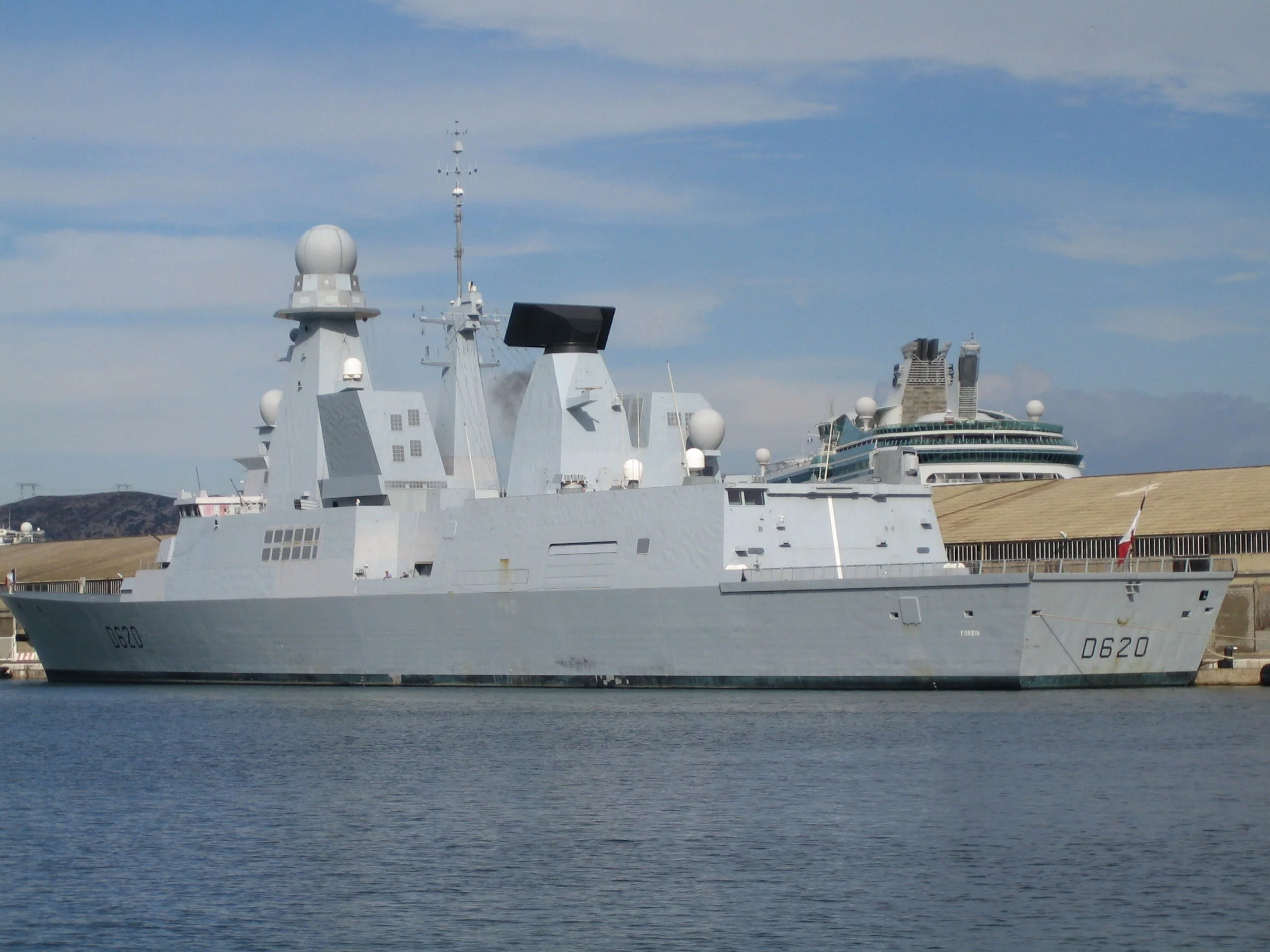 Escale du Forbin à Marseille