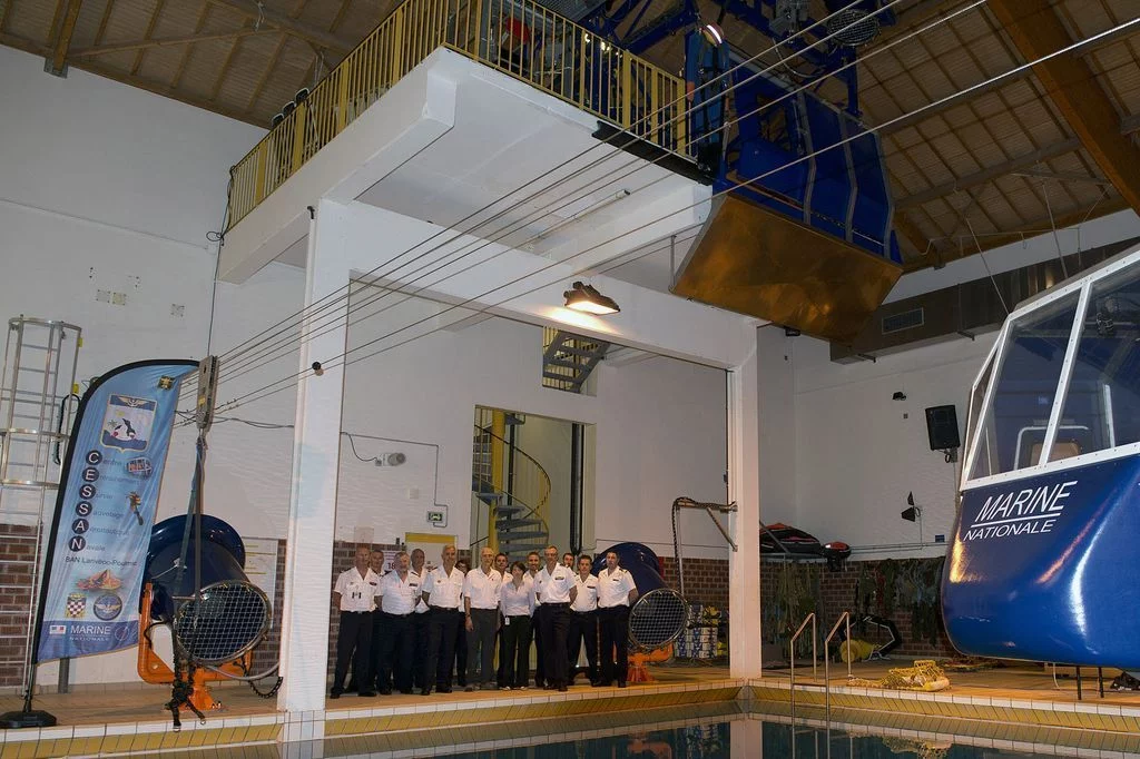 De nouveaux simulateurs de survie à Lanvéoc