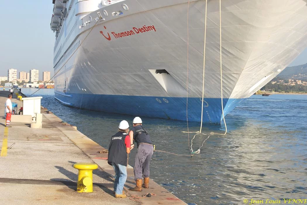 Le paquebot Thomson Destiny fait escale à La Seyne-sur-mer