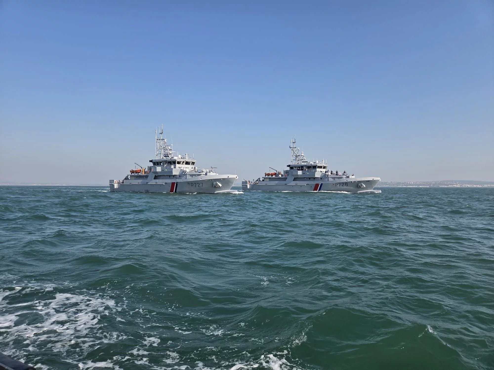 Les patrouilleurs côtiers Rozel et Beuzeval