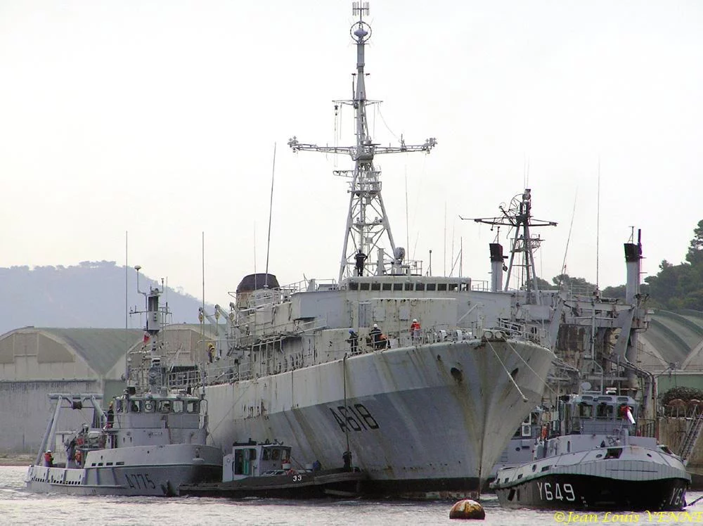Installation de la Rance devant l’école de plongée