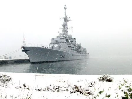 Le Dupleix sous la neige