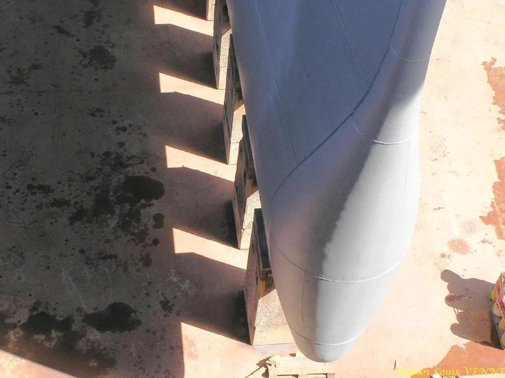 La coque du Charles de Gaulle