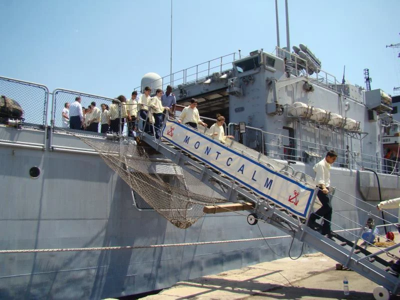 Le Montcalm à quai à Beyrouth