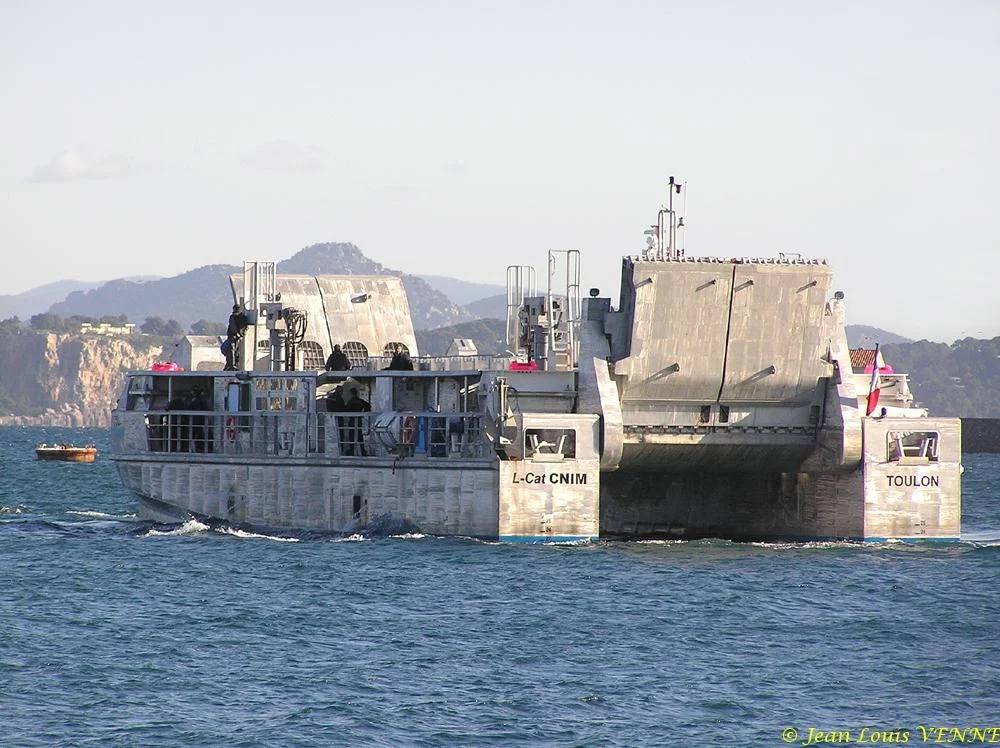 Essais du LCAT à St Mandrier sur Mer