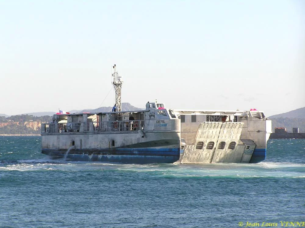 Essais du LCAT à St Mandrier sur Mer