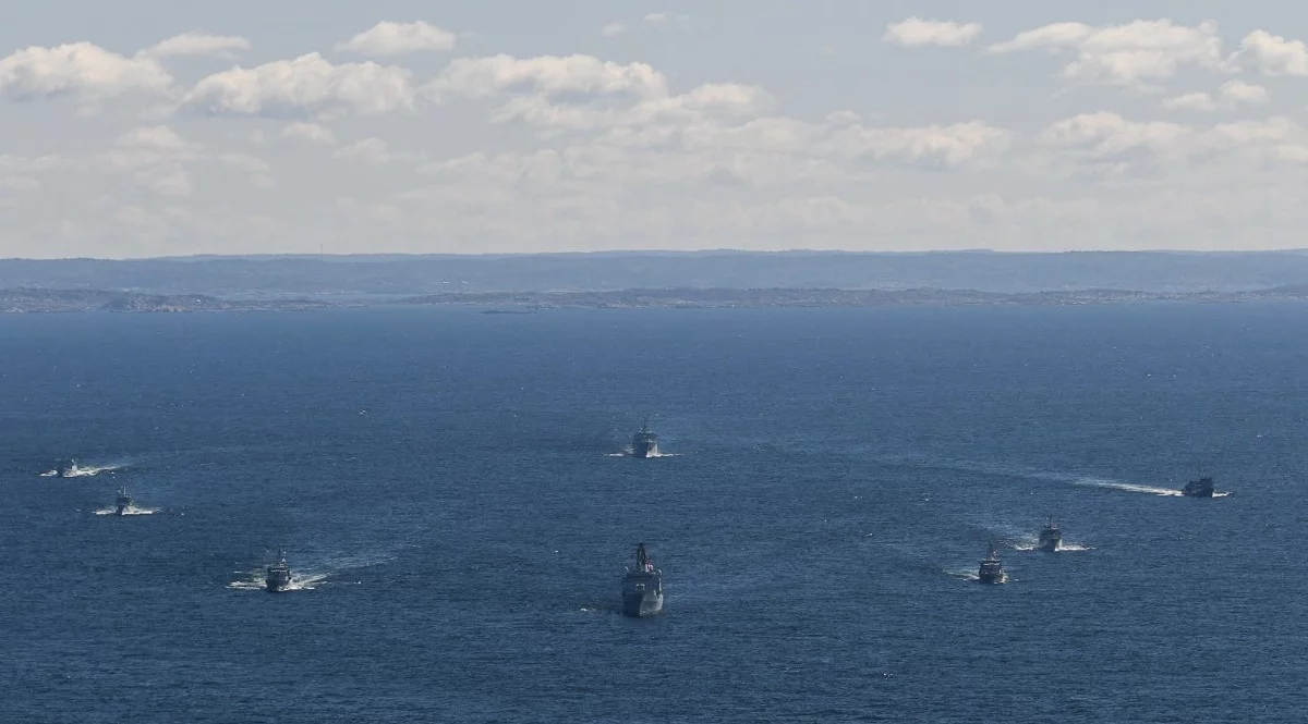 Le groupe SNMCMG1 de guerre des mines de l'OTAN