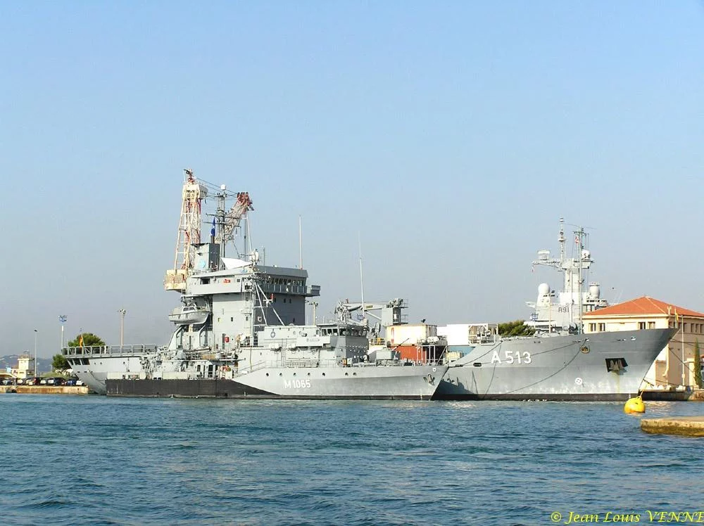 Le groupe de chasseurs de mines de l’OTAN à Toulon