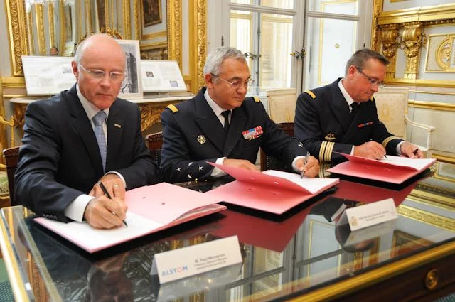 Reconversion des militaires : Accord de partenariat entre Alstom et la Marine nationale