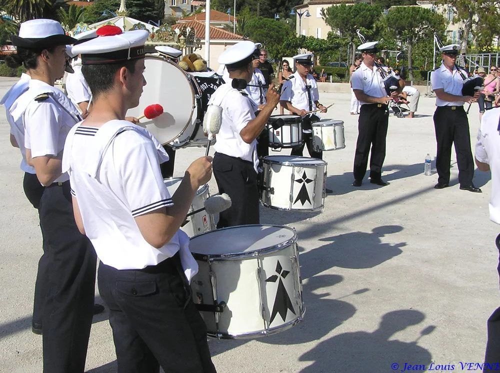 Le bagad du CIN St-Mandrier
