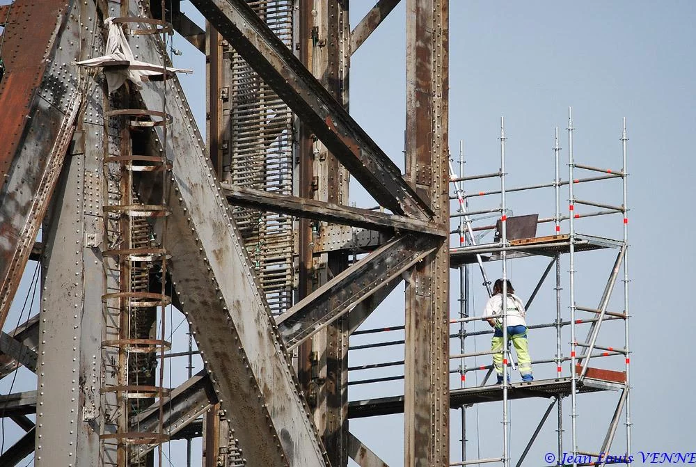 Rénovation du pont levant de La Seyne sur Mer
