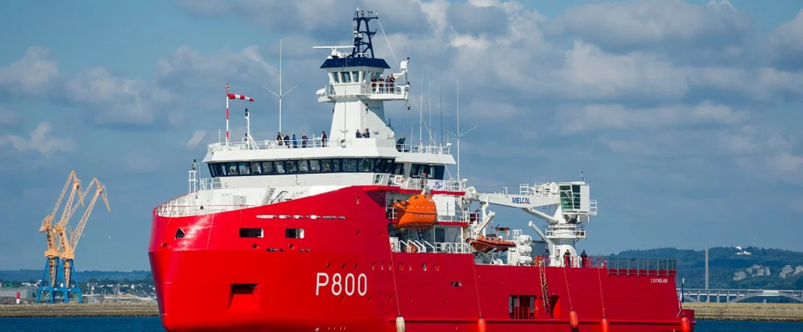 Le patrouilleur polaire L’Astrolabe