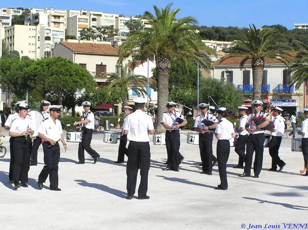 Le bagad du CIN St-Mandrier