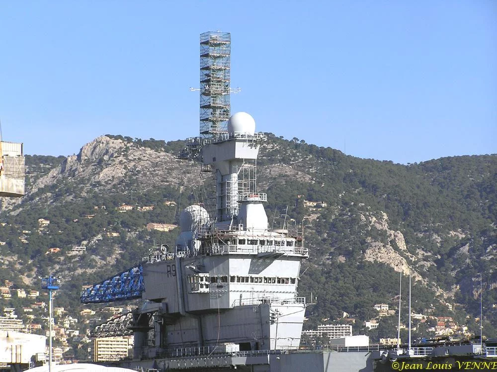 Superstructures du Charles de Gaulle