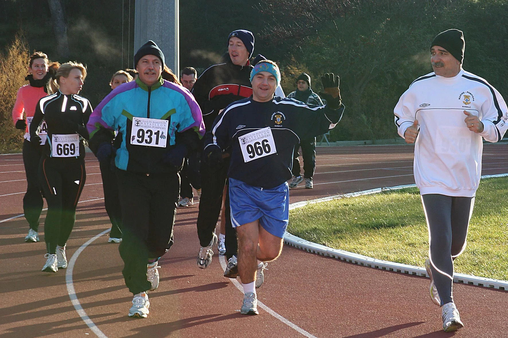 Cross des marins-pompiers de Marseille au profit des enfants malades