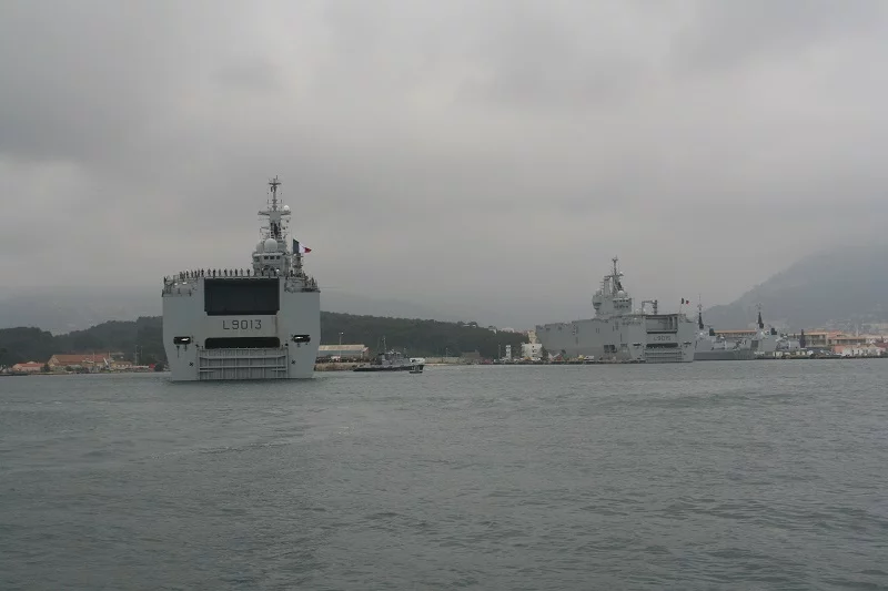 Appareillage du BPC Mistral