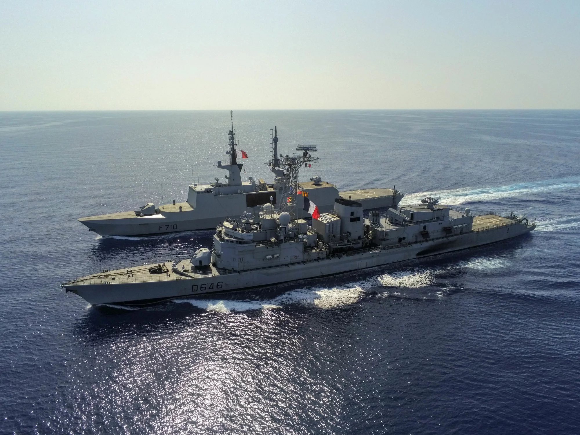 Les frégates Latouche-Tréville et La Fayette