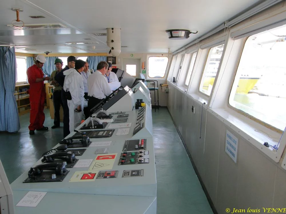La passerelle du Bahia Tres