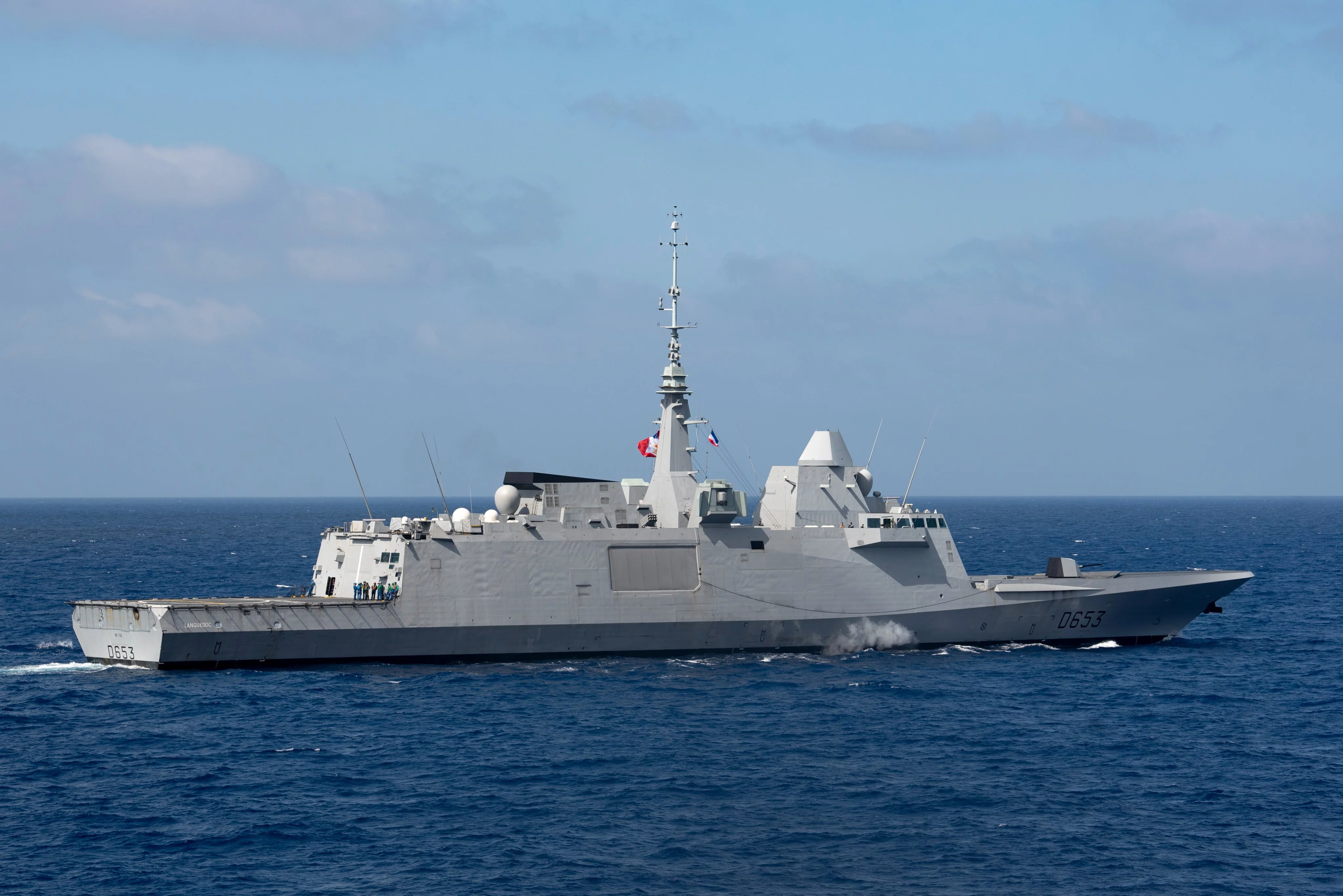 La frégate Languedoc