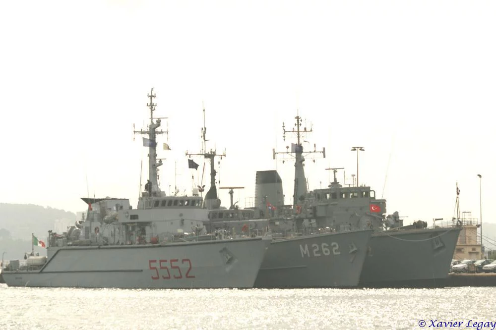 Le groupe de chasseurs de mines de l’OTAN à Toulon