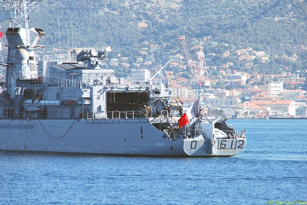 La frégate De Grasse fait escale à Toulon