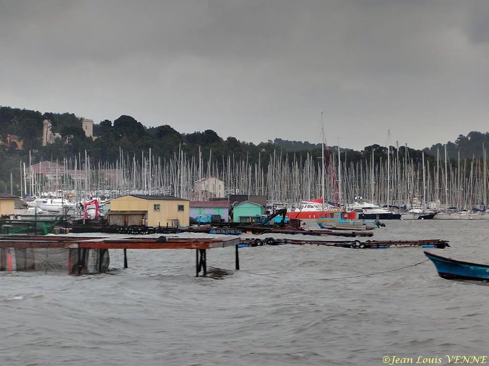 Dans la rade de Toulon