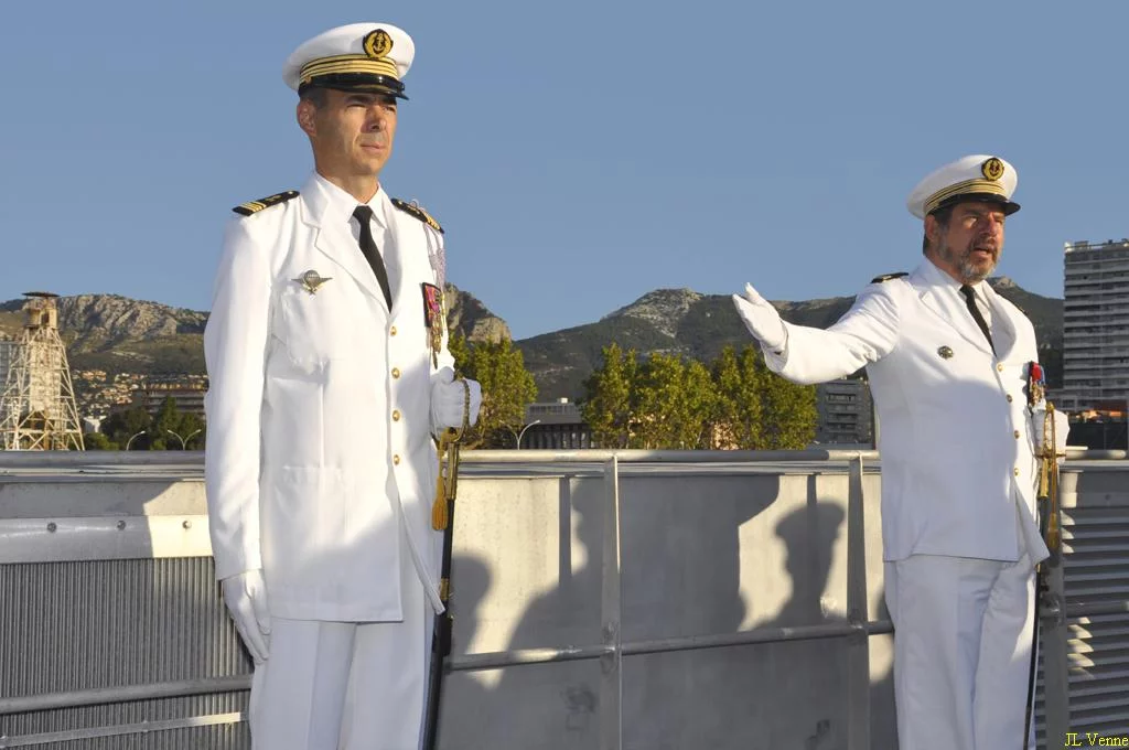 Prise de commandement de la flottille amphibie