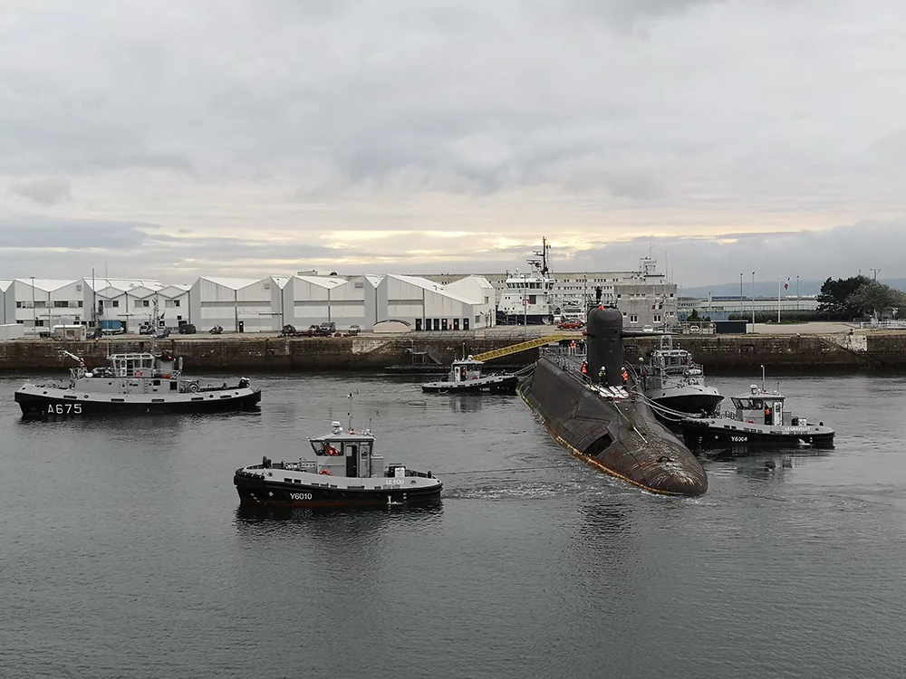 L'ex-SNLE Le Foudroyant