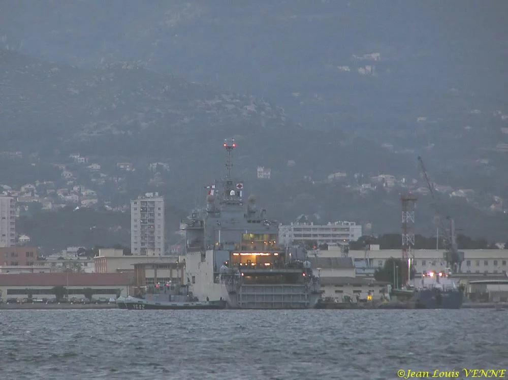 Le Siroco avant son appareillage