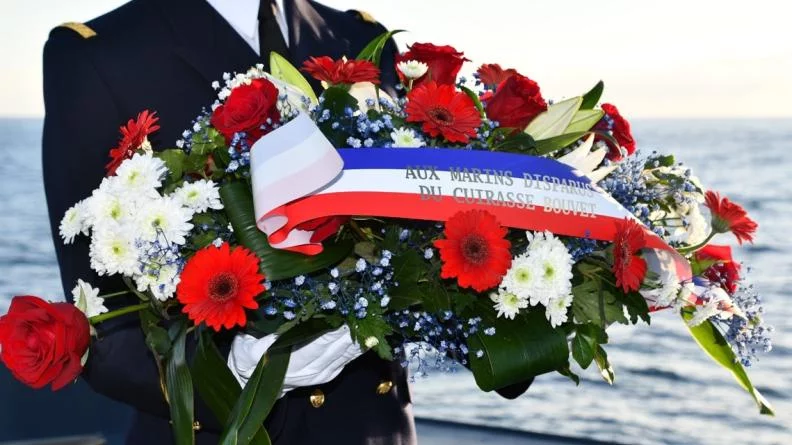 La frégate multi-missions Alsace commémore la bataille des Dardanelles