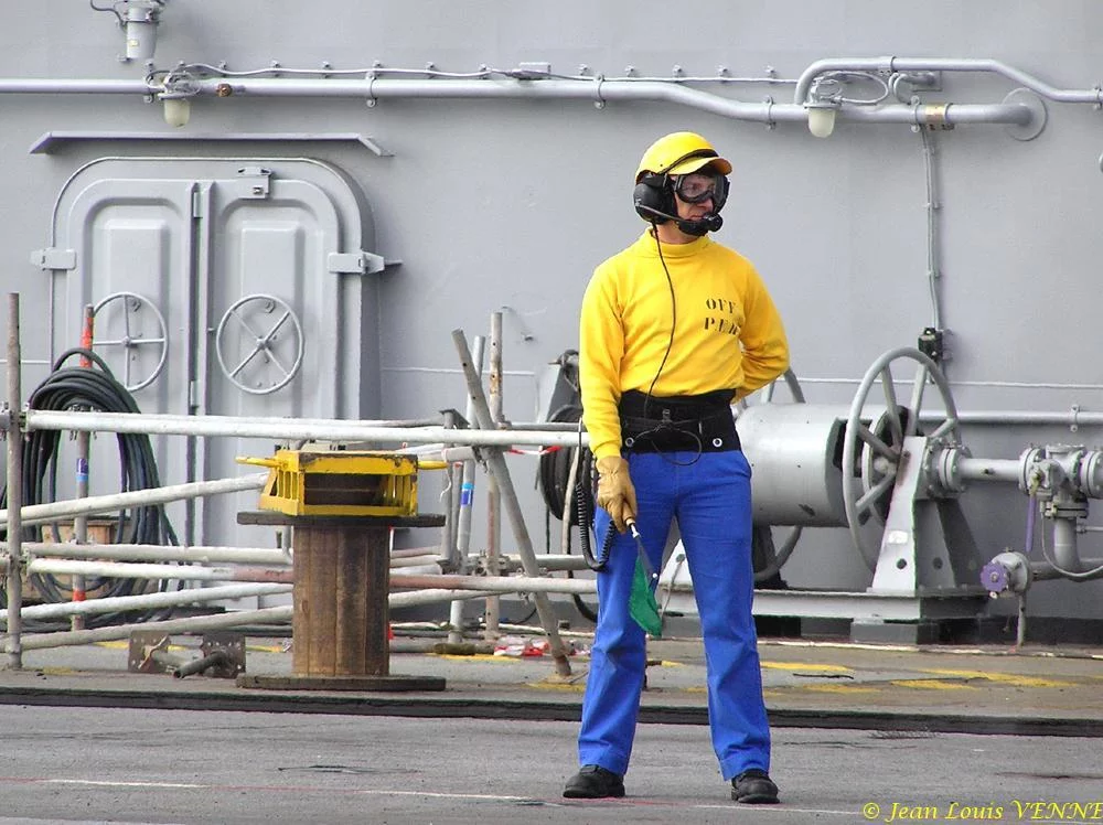 Essais des catapultes du Charles de Gaulle