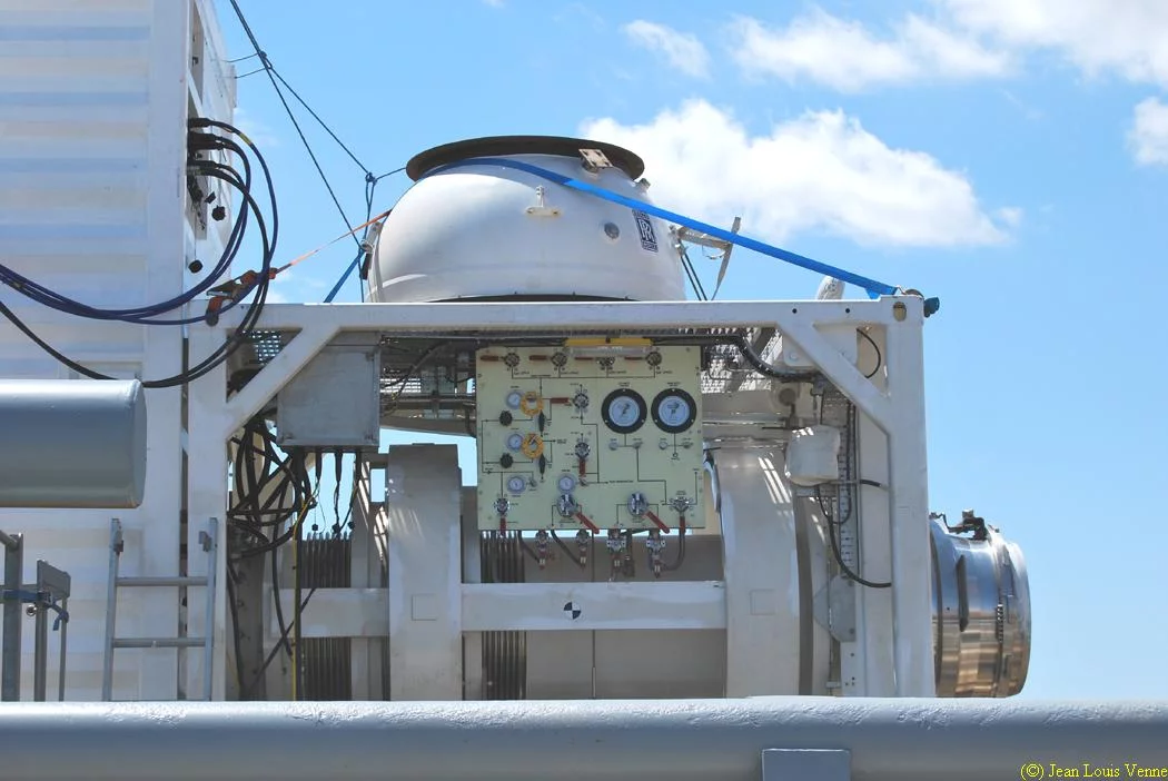 Le sas permettant un sauvetage sous pression