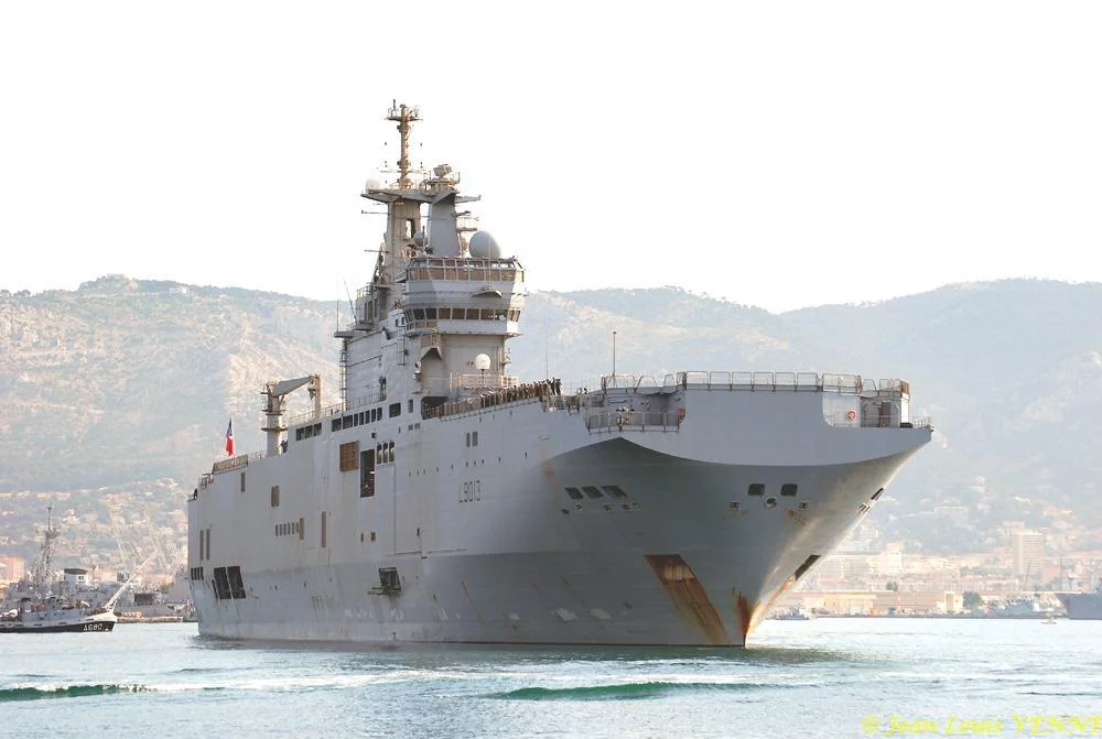 Le Mistral de retour à Toulon après Gavial 08
