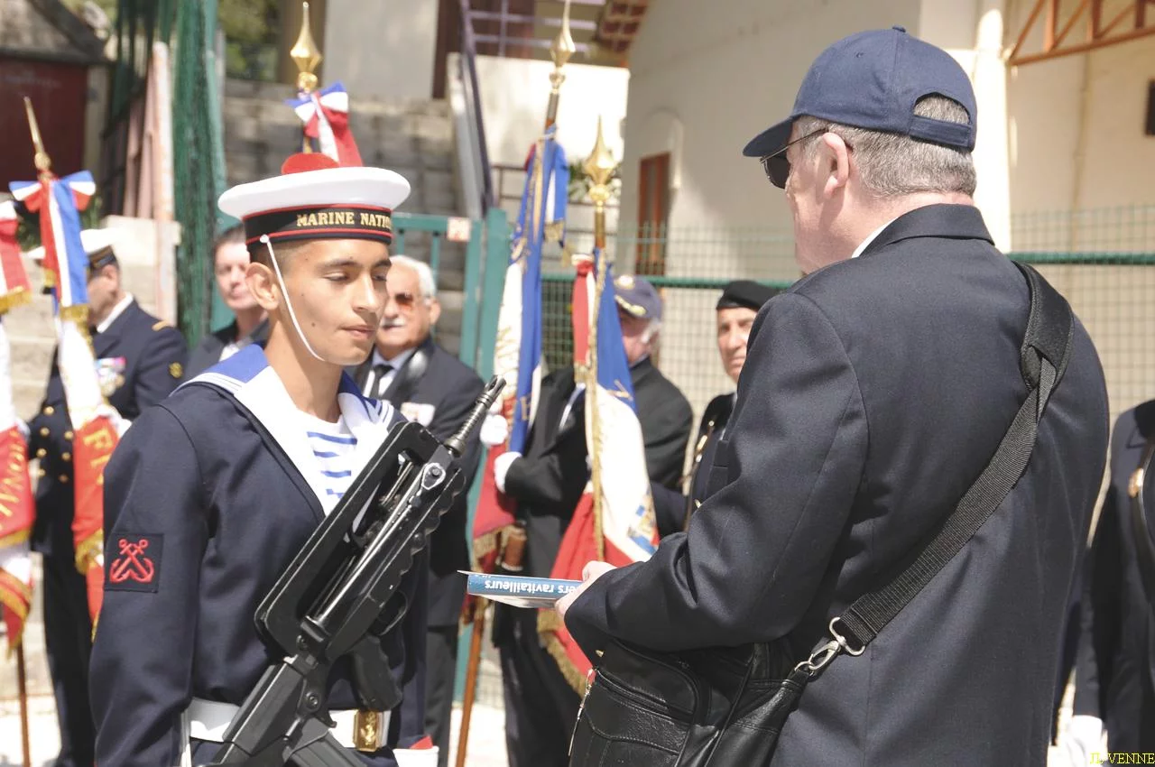 Remise des diplômes aux stagiaires de la Préparation Militaire Marine de LA SEYNE SUR MER