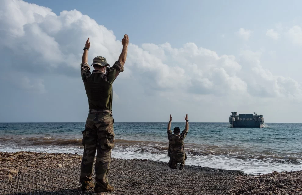 Entraînement interallié amphibie Wakri 2016 à Djibouti