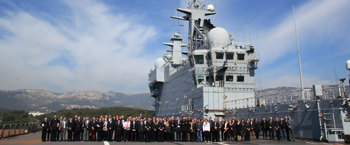 3ème édition du séminaire Education nationale Marine nationale à bord du bâtiment de projection et de commandement (BPC) Tonnerre