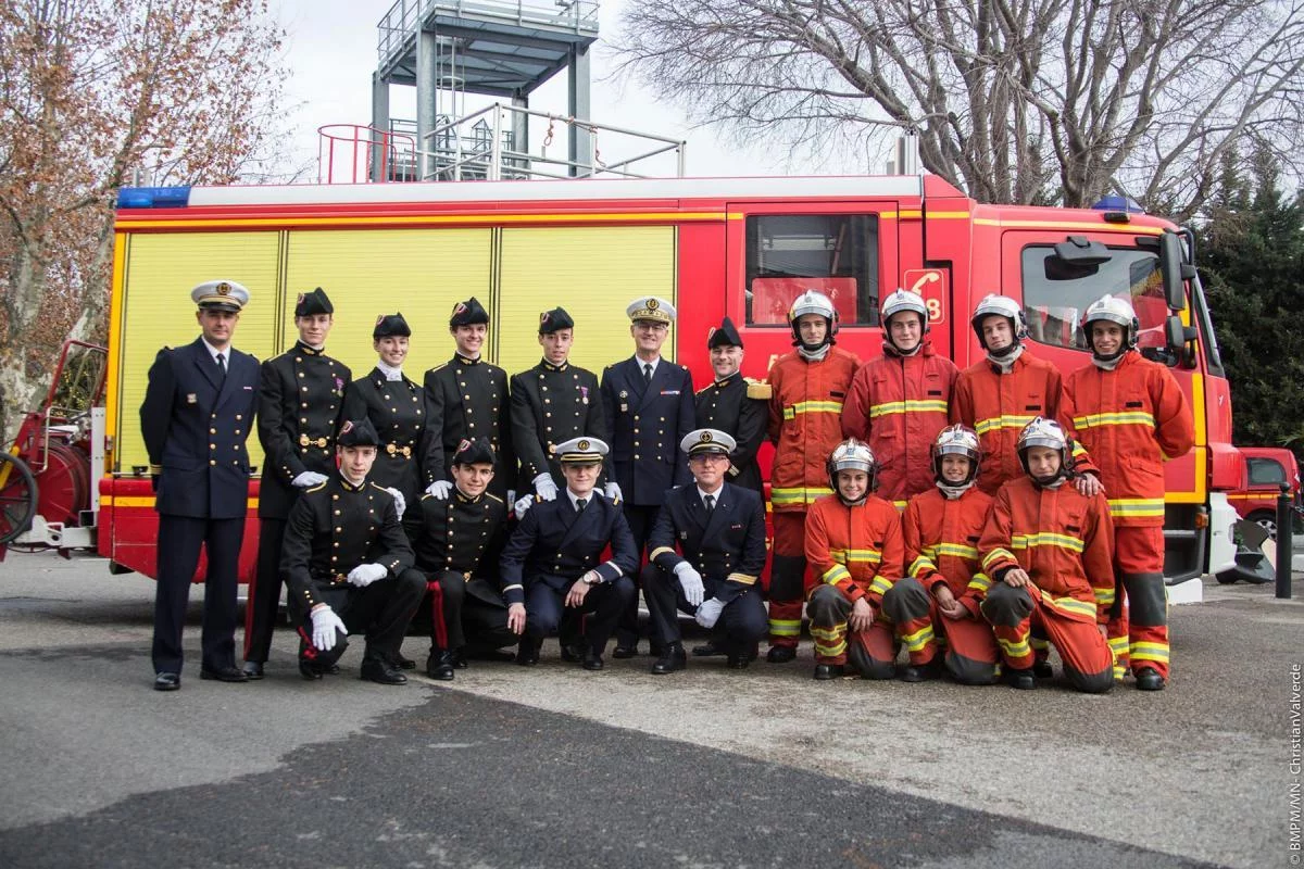 Des Polytechniciens au Bataillon de marins-pompiers de Marseille